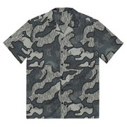 Splittermuster Urban CAMO Unisex Short-Sleeve Button Shirt - 2XS - Button-Up