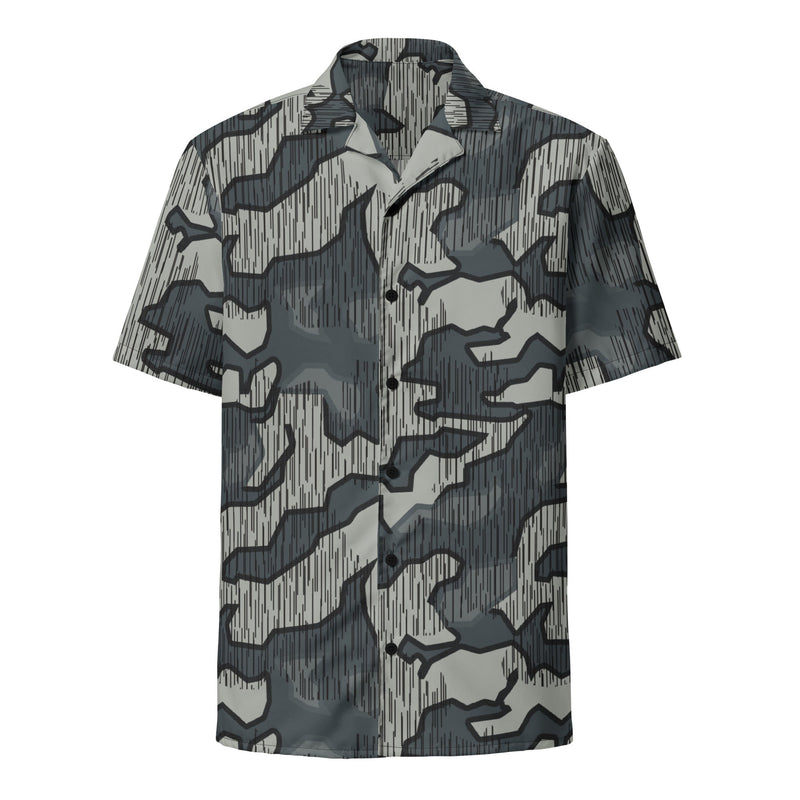 Splittermuster Urban CAMO Unisex Short-Sleeve Button Shirt - Button-Up