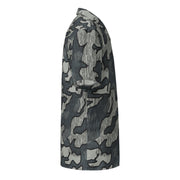 Splittermuster Urban CAMO Unisex Short-Sleeve Button Shirt - Button-Up