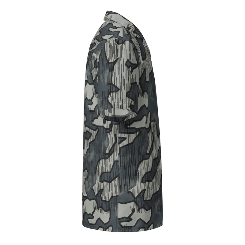 Splittermuster Urban CAMO Unisex Short-Sleeve Button Shirt - Button-Up
