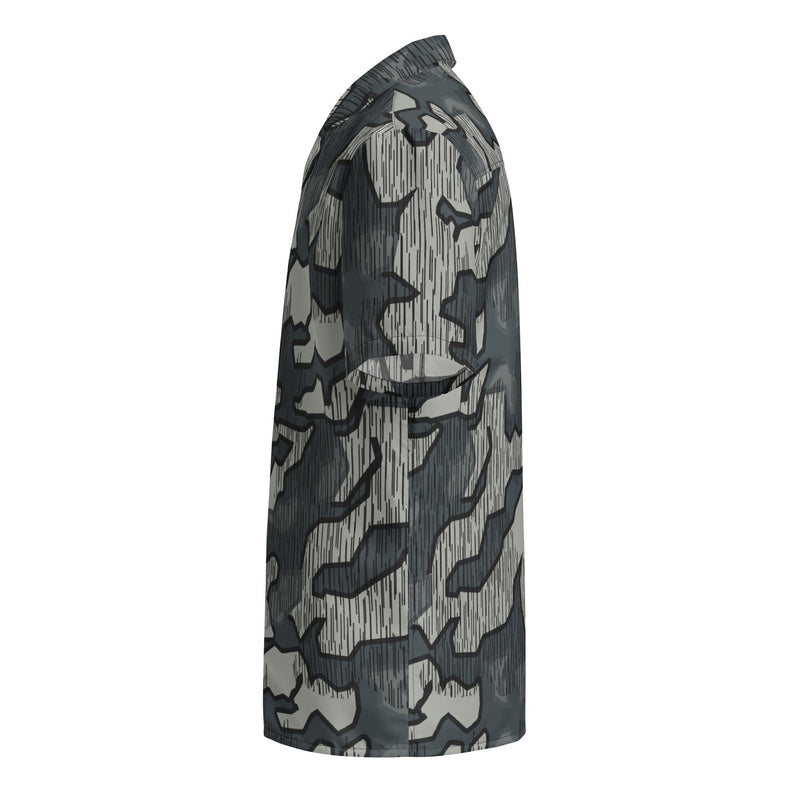 Splittermuster Urban CAMO Unisex Short-Sleeve Button Shirt - Button-Up