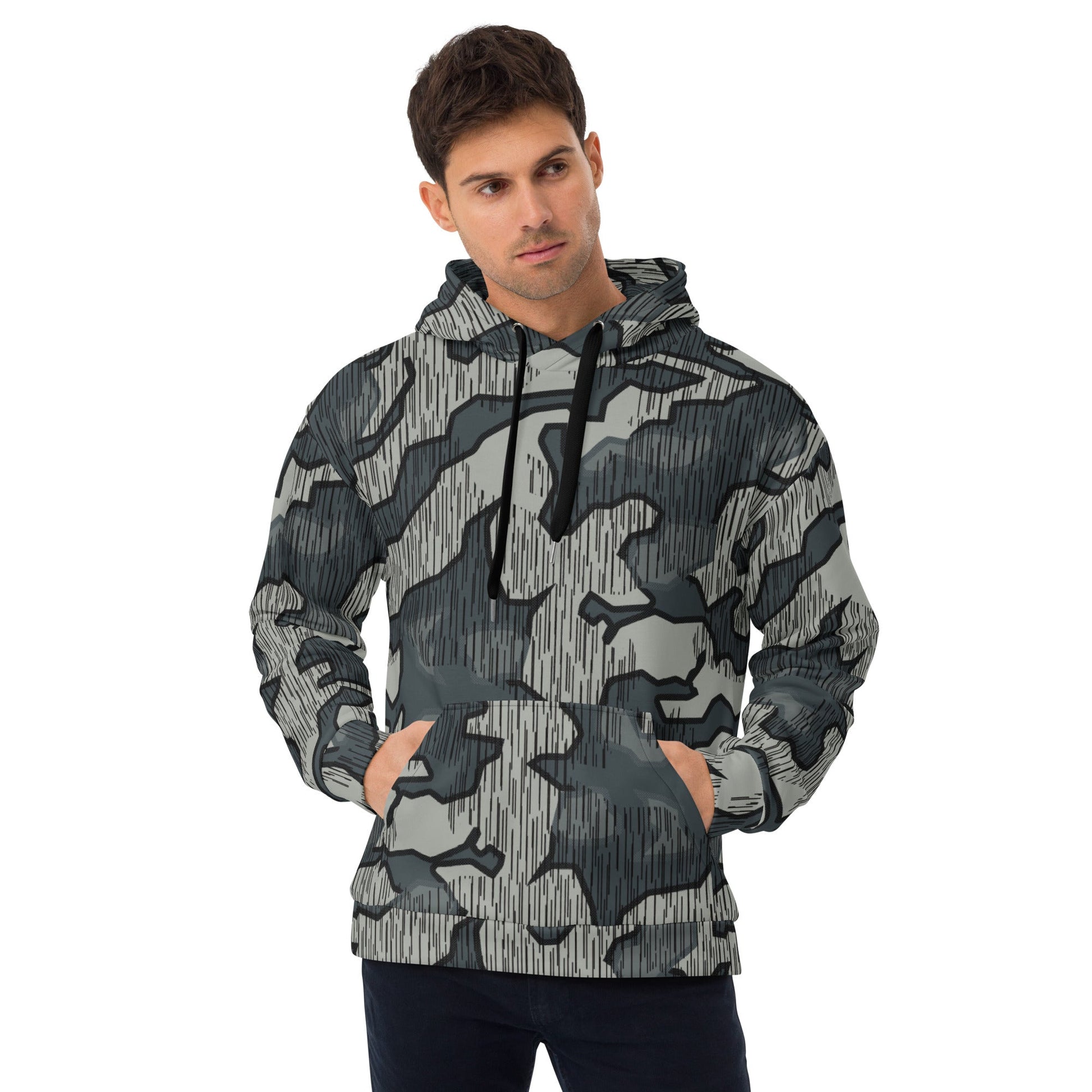 German Splittermuster Urban CAMO Unisex Hoodie - 2XS - Hoodies