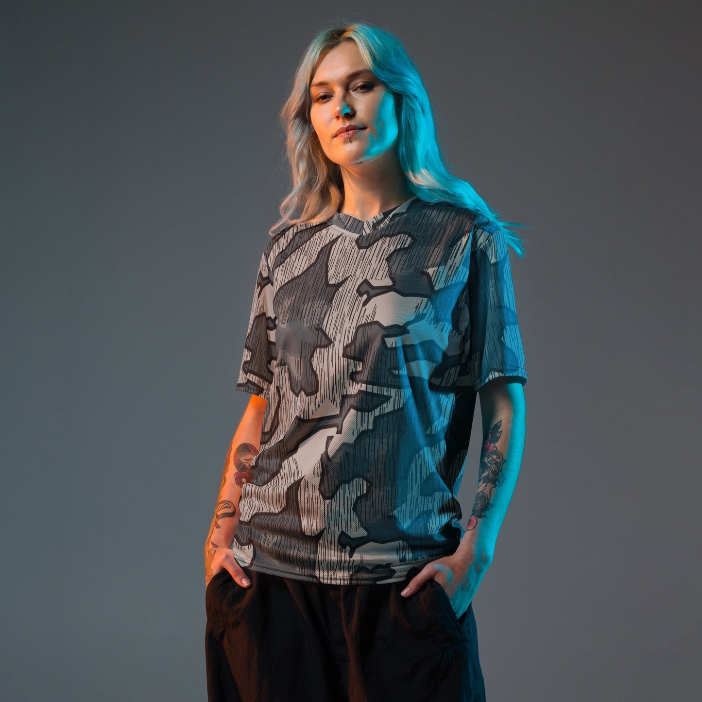 German Splittermuster Urban CAMO unisex sports jersey - Sports Jerseys