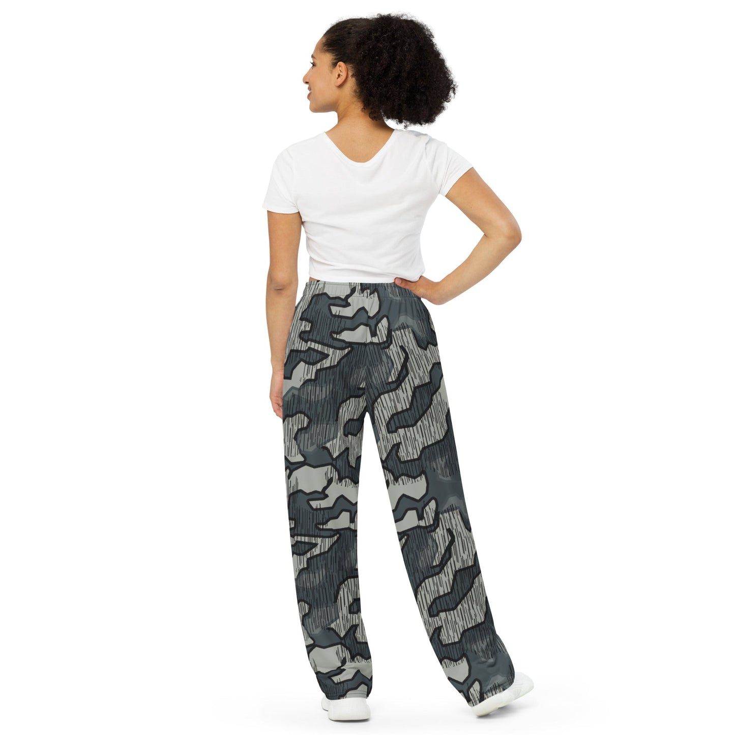 German Splittermuster Urban CAMO unisex wide-leg pants - Wide-leg Pants