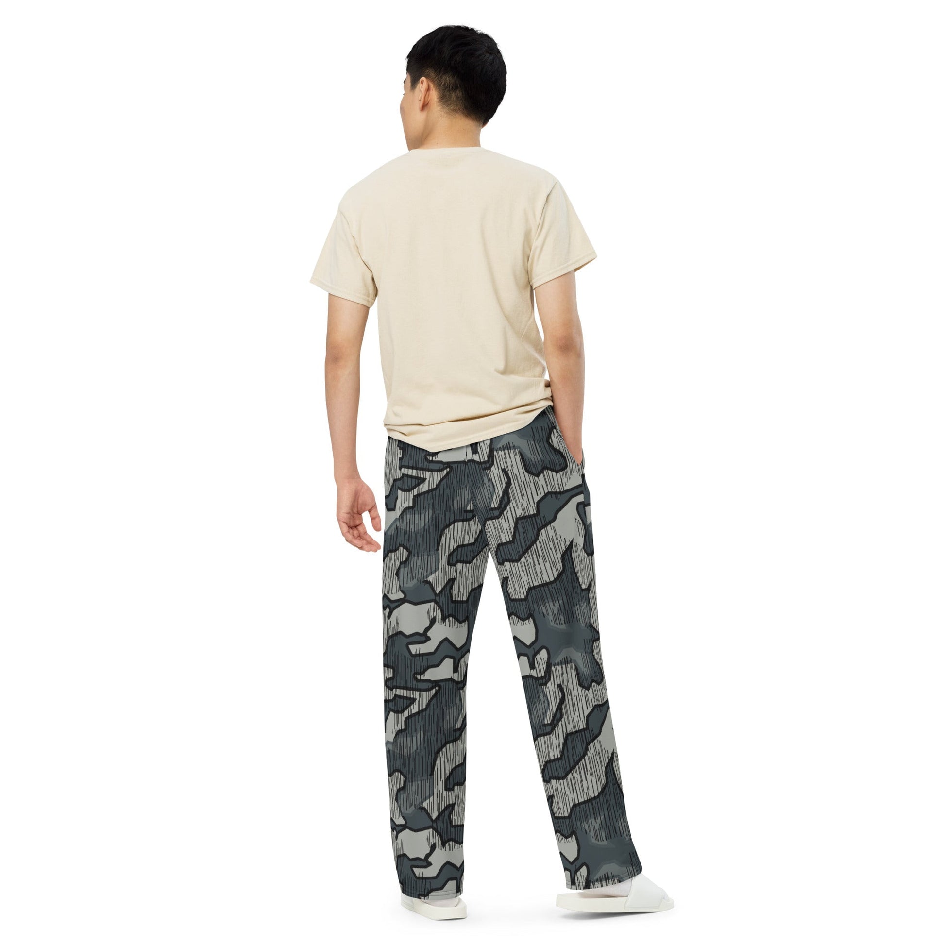 German Splittermuster Urban CAMO unisex wide-leg pants - Wide-leg Pants