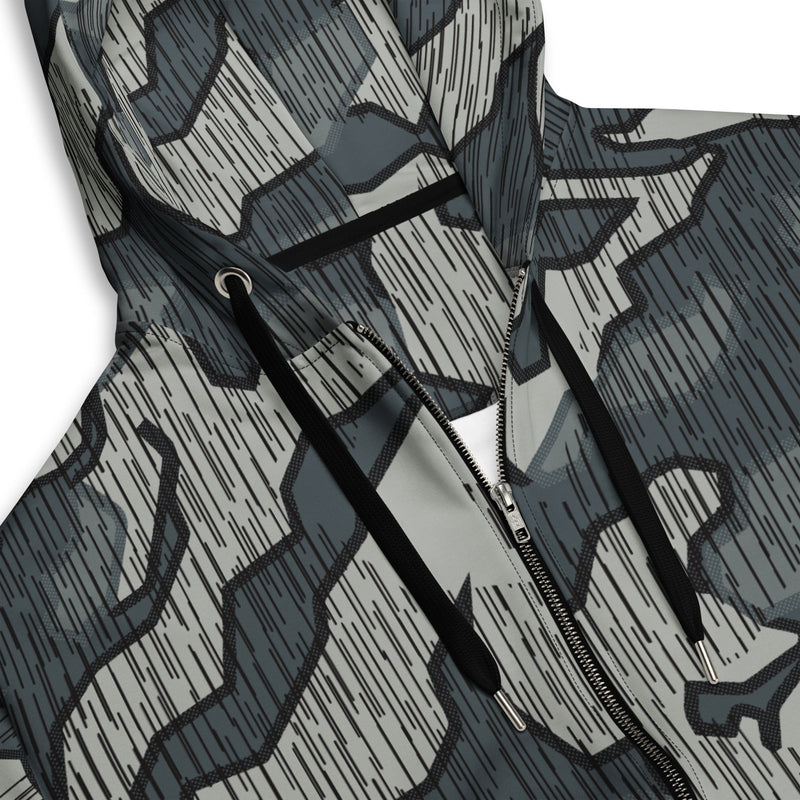 Splittermuster Urban CAMO Unisex Zip Hoodie