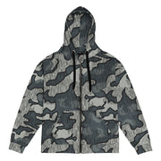 Splittermuster Urban CAMO Unisex Zip Hoodie - 2XS