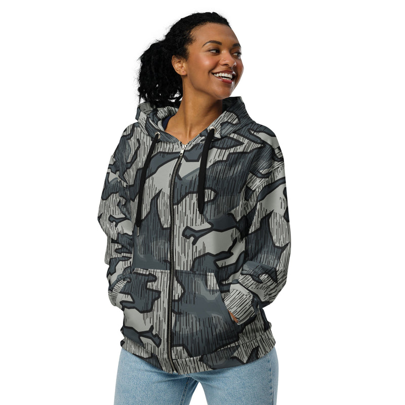 Splittermuster Urban CAMO Unisex Zip Hoodie
