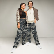 Splittermuster Urban CAMO Unisex Wide-Leg Joggers - 2XS