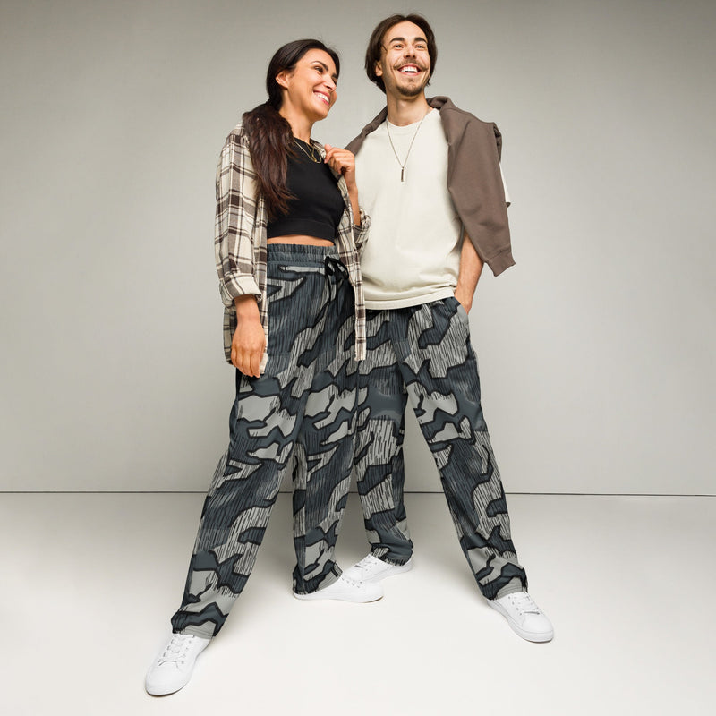 Splittermuster Urban CAMO Unisex Wide-Leg Joggers - 2XS