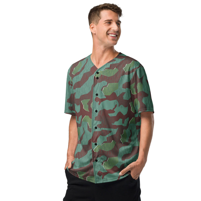 Splittermuster Mountain Troops CAMO Unisex Baseball Jersey