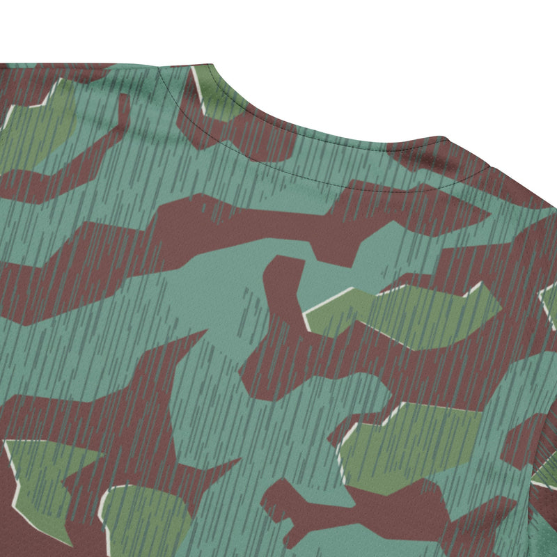 Splittermuster Mountain Troops CAMO Unisex Baseball Jersey