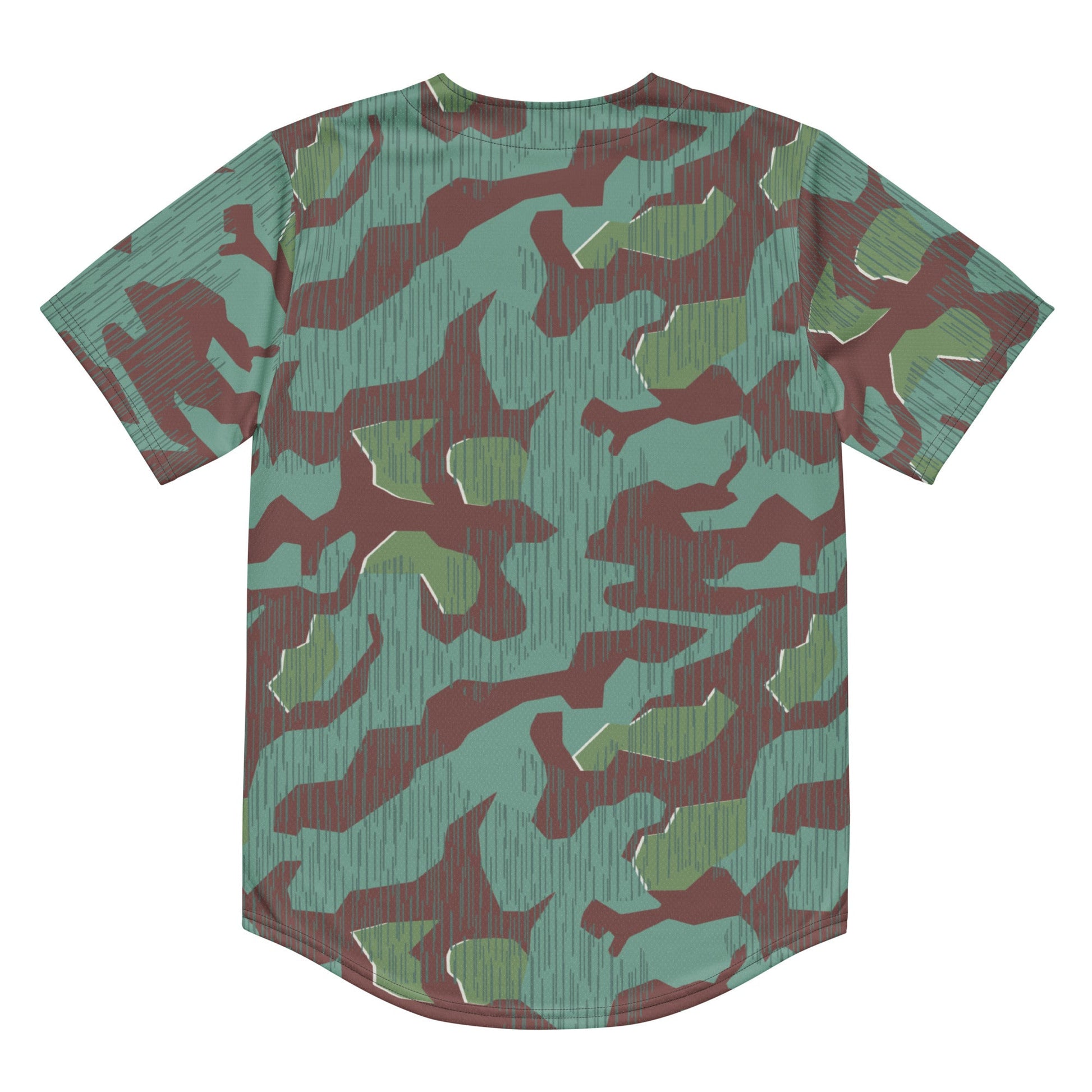 German Splittermuster Wehrmacht 31 Gebirgsjäger CAMO baseball jersey - Baseball Jerseys