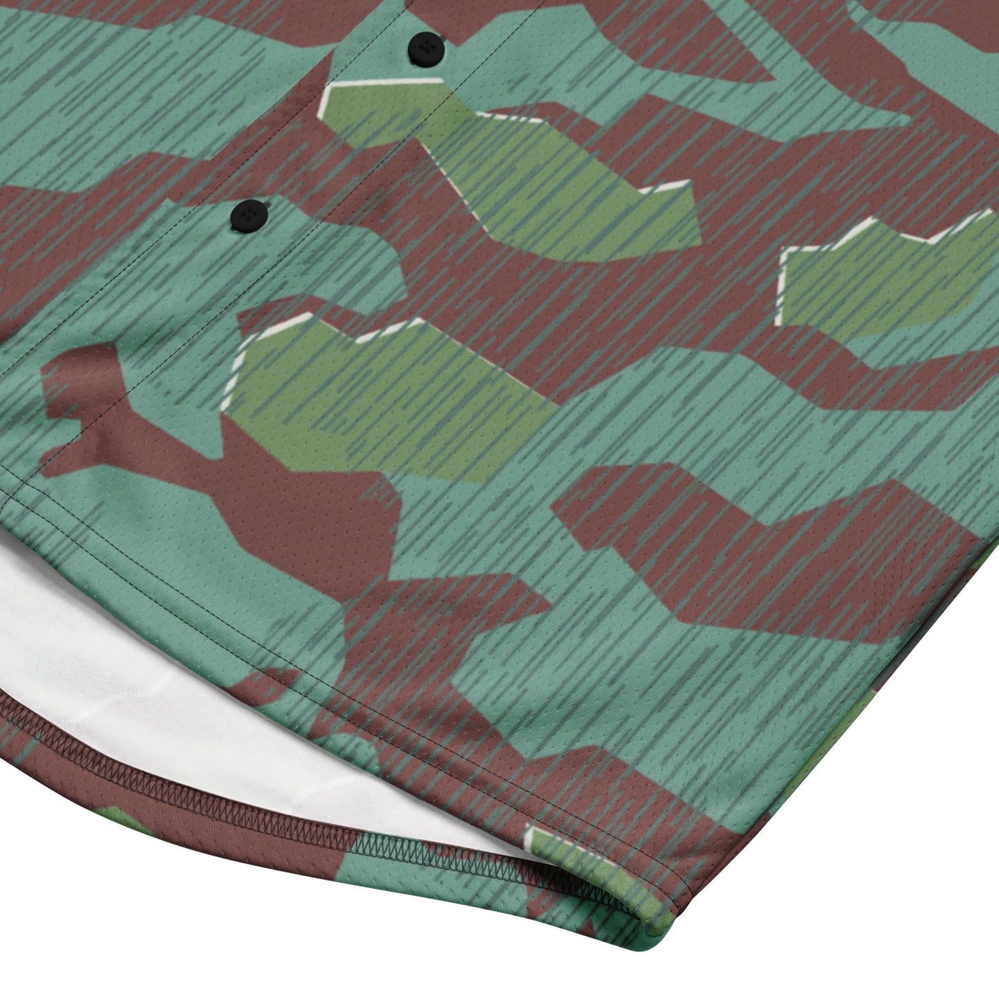 German Splittermuster Wehrmacht 31 Gebirgsjäger CAMO baseball jersey - Baseball Jerseys