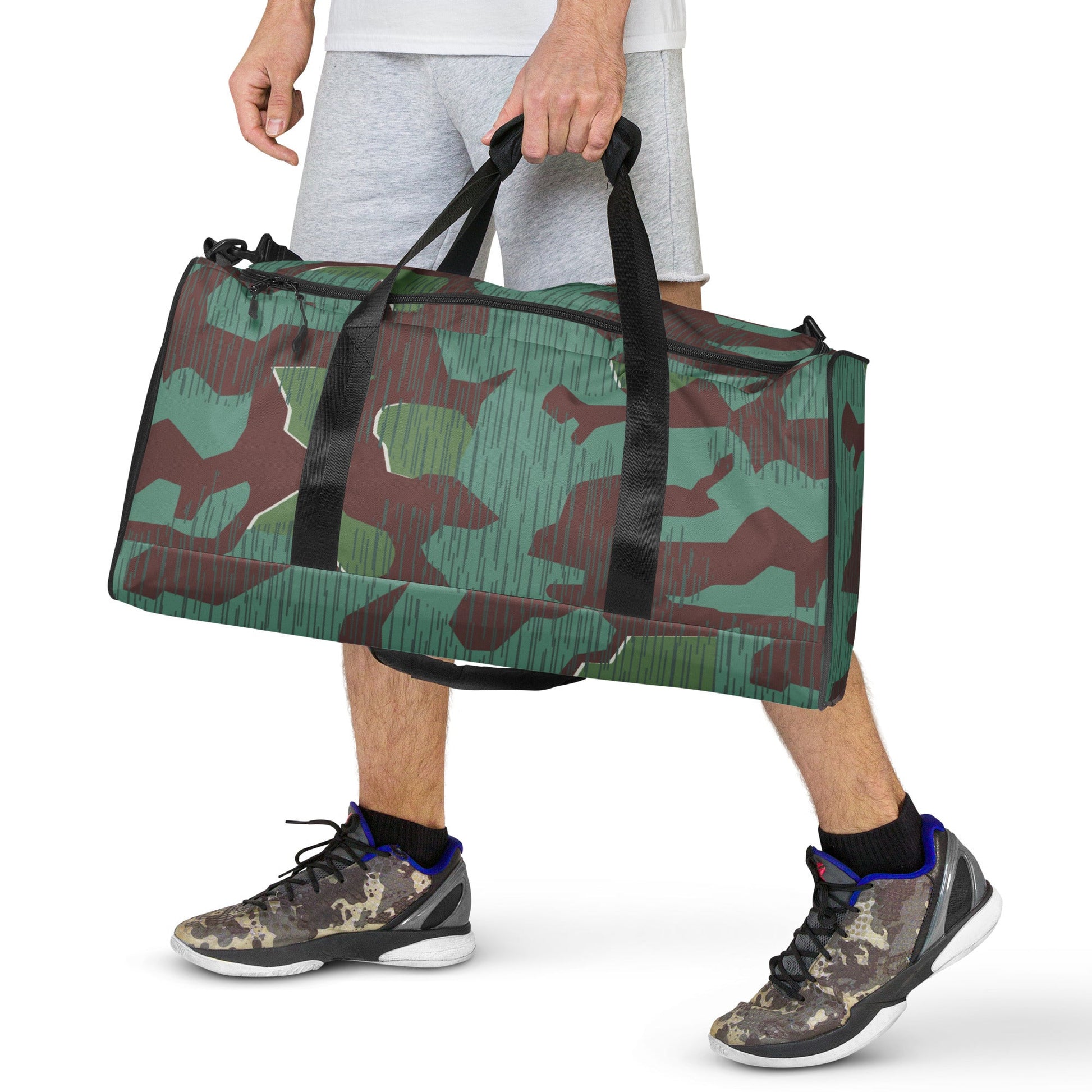German Splittermuster Wehrmacht 31 Gebirgsjäger CAMO Duffle bag - Bags