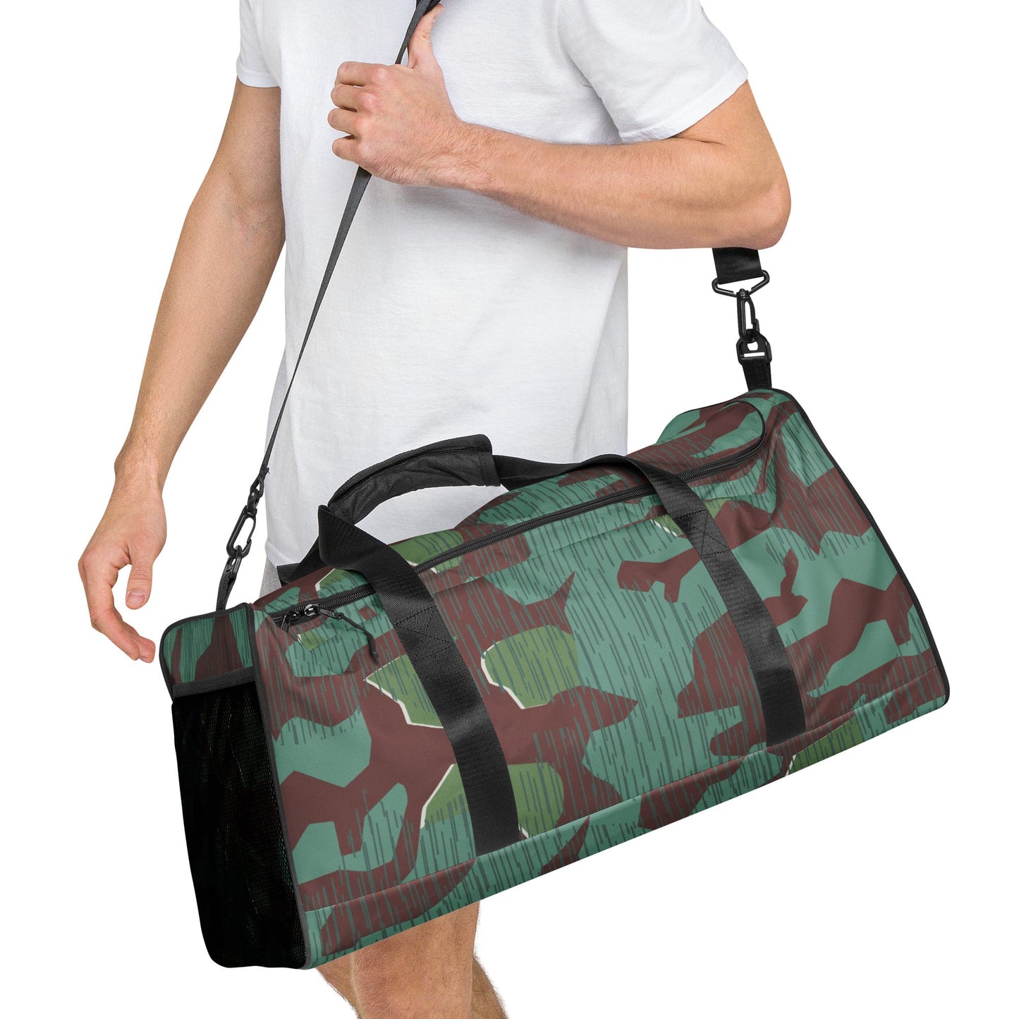 German Splittermuster Wehrmacht 31 Gebirgsjäger CAMO Duffle bag - Bags