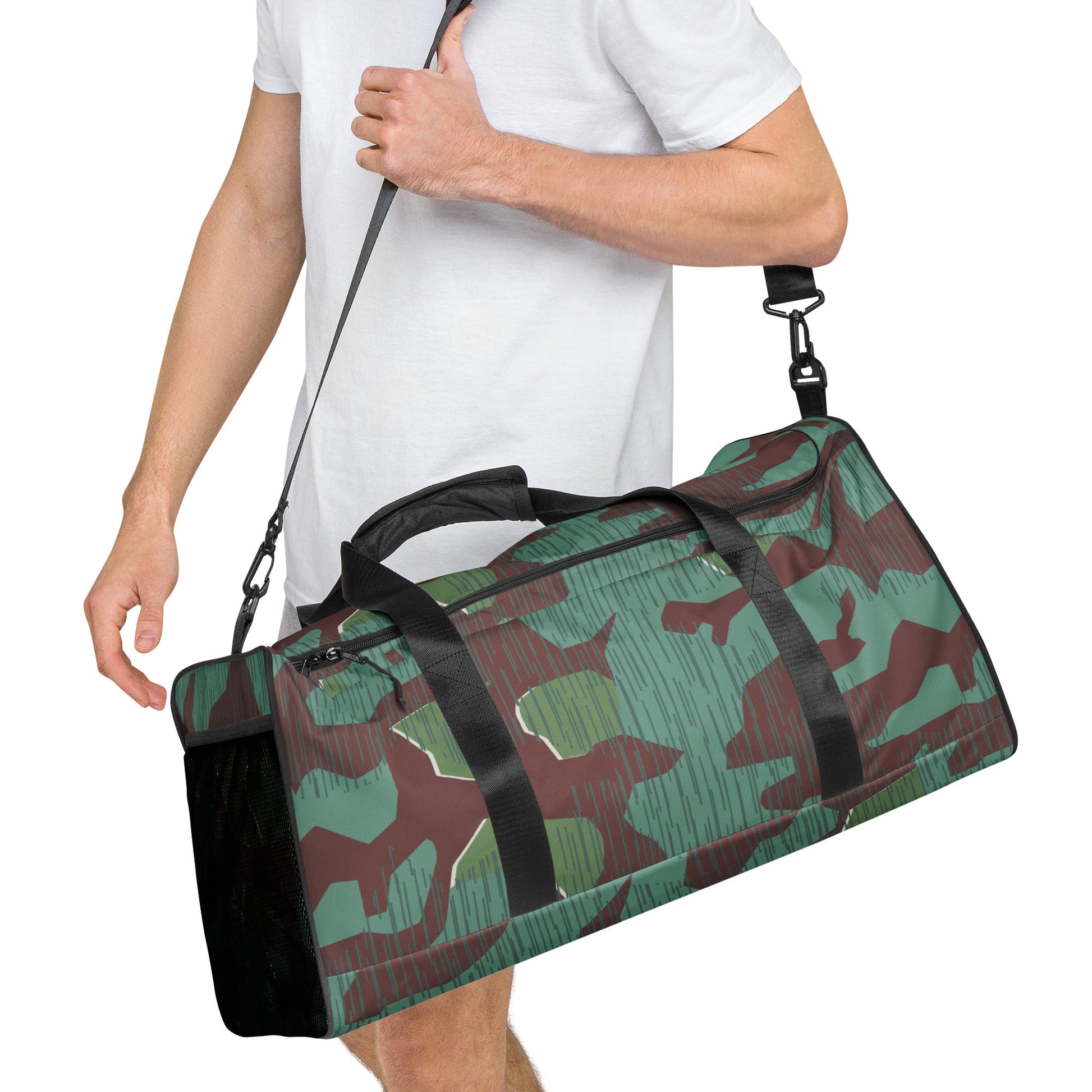 German Splittermuster Wehrmacht 31 Gebirgsjäger CAMO Duffle bag - Bags