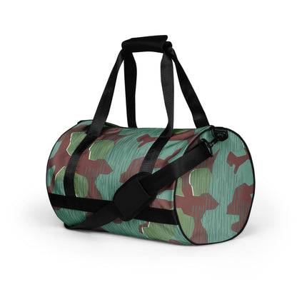 German Splittermuster Wehrmacht 31 Gebirgsjäger CAMO gym bag - Gym Bags