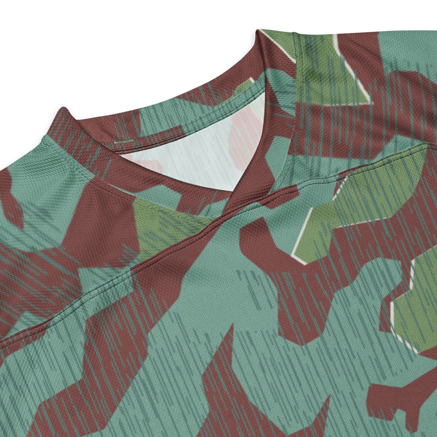 German Splittermuster Wehrmacht 31 Gebirgsjäger CAMO hockey fan jersey - Hockey Jerseys