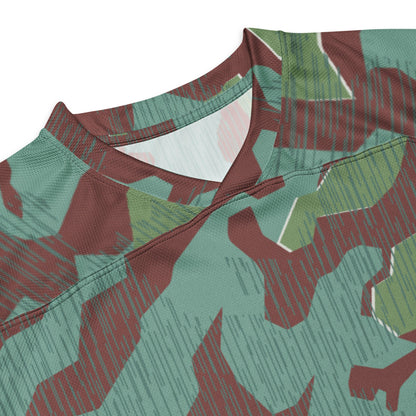 German Splittermuster Wehrmacht 31 Gebirgsjäger CAMO hockey fan jersey - Hockey Jerseys