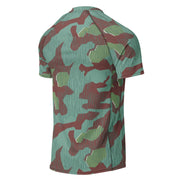 Splittermuster Mountain Troops CAMO Mens Short-Sleeve Rash Guard - SS
