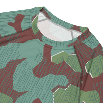 German Splittermuster Wehrmacht 31 Gebirgsjäger CAMO Mens Short-Sleeve Rash Guard - Short-sleeve Guards