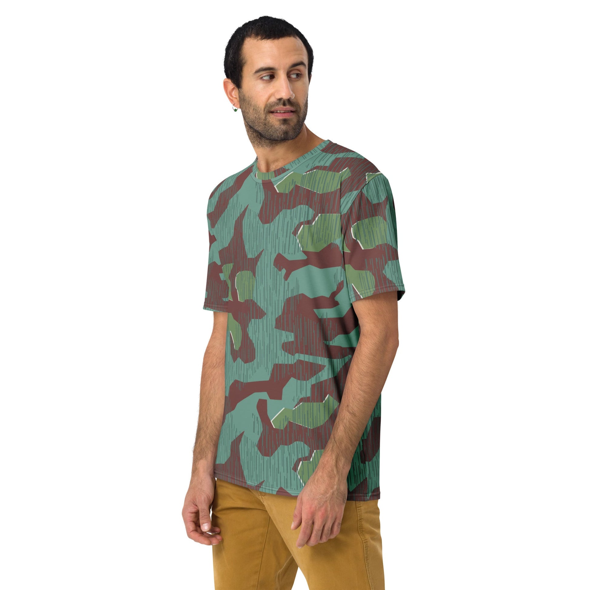 German Splittermuster Wehrmacht 31 Gebirgsjäger CAMO Mens t-shirt - T-Shirts