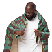 Splittermuster Mountain Troops CAMO Sherpa Blanket