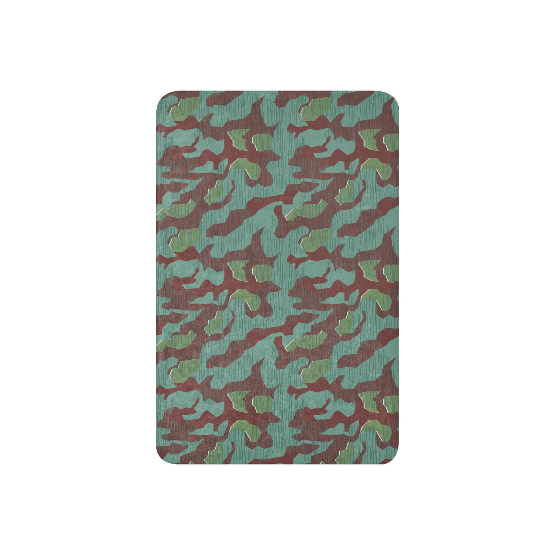 German Splittermuster Wehrmacht 31 Gebirgsjäger CAMO Sherpa blanket - Blankets