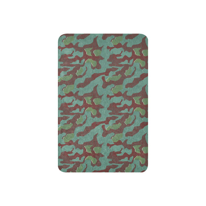 German Splittermuster Wehrmacht 31 Gebirgsjäger CAMO Sherpa blanket - Blankets
