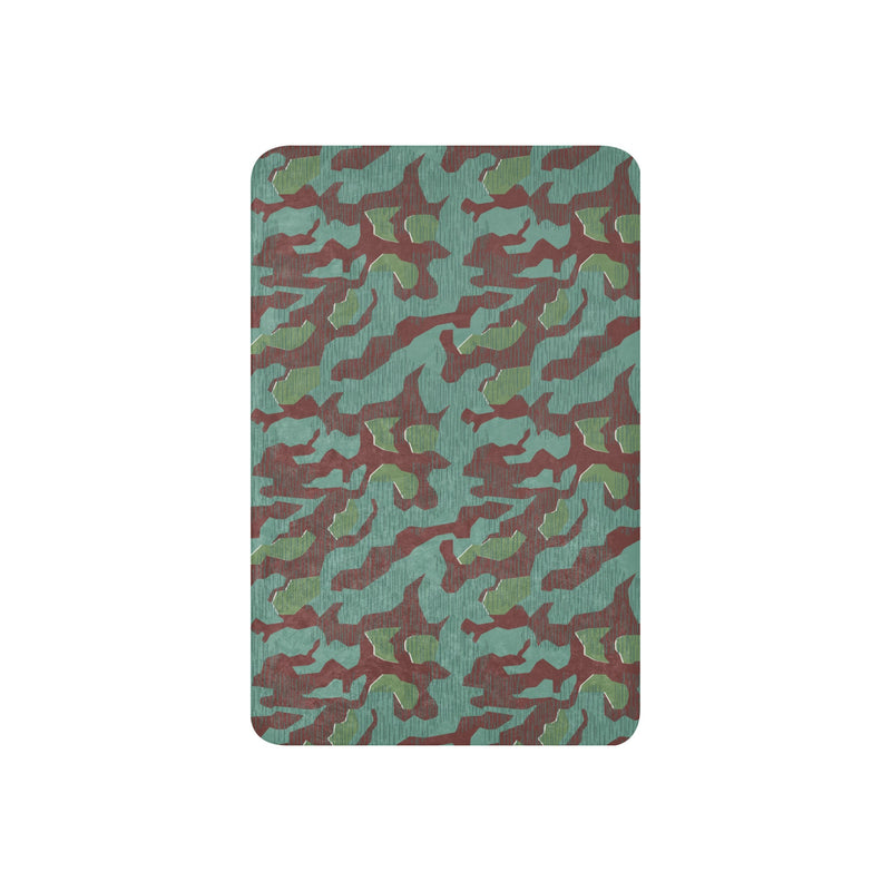 Splittermuster Mountain Troops CAMO Sherpa Blanket