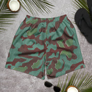 Splittermuster Mountain Troops CAMO Unisex Athletic Long Shorts