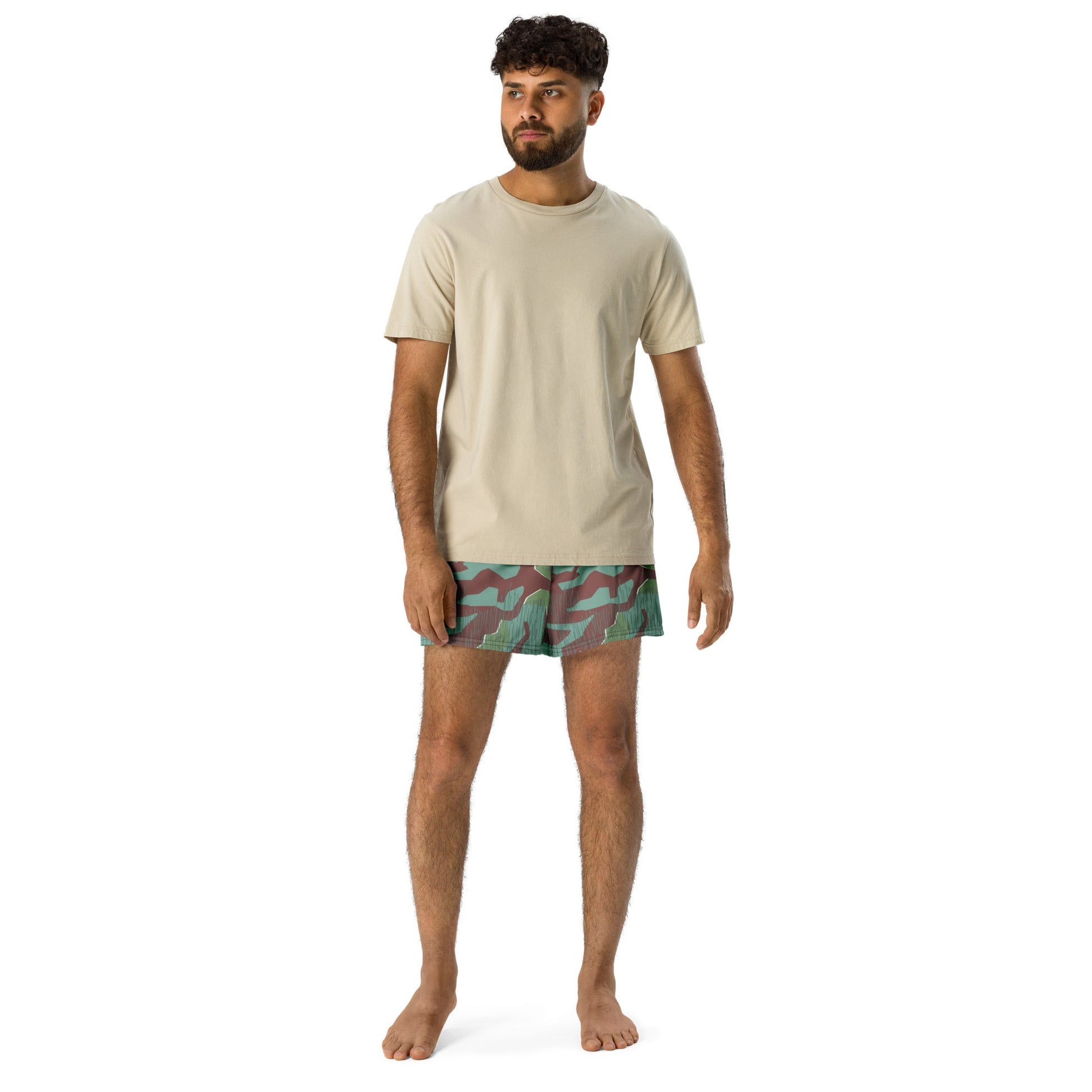 German Splittermuster Wehrmacht 31 Gebirgsjäger CAMO Unisex Athletic Shorts