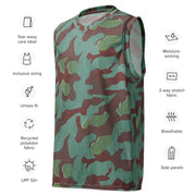 Splittermuster Mountain Troops CAMO Unisex Basketball Jersey