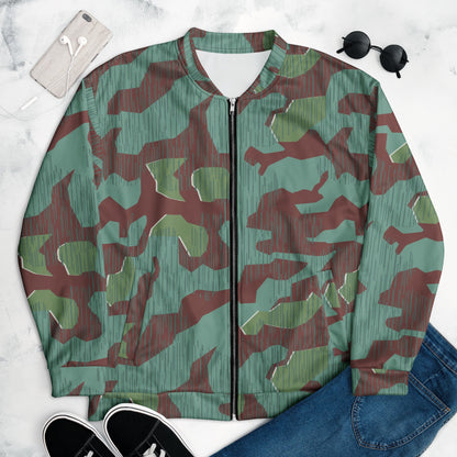 German Splittermuster Wehrmacht 31 Gebirgsjäger CAMO Unisex Bomber Jacket