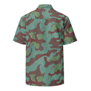 Splittermuster Mountain Troops CAMO Unisex Short-Sleeve Button Shirt - Button-Up