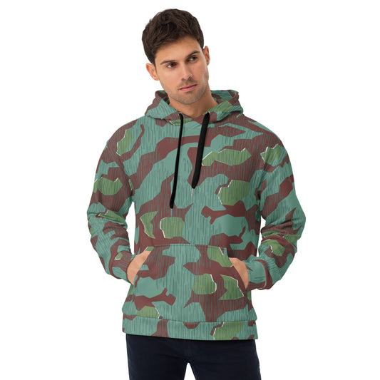 German Splittermuster Wehrmacht 31 Gebirgsjäger CAMO Unisex Hoodie - 2XS - Hoodies