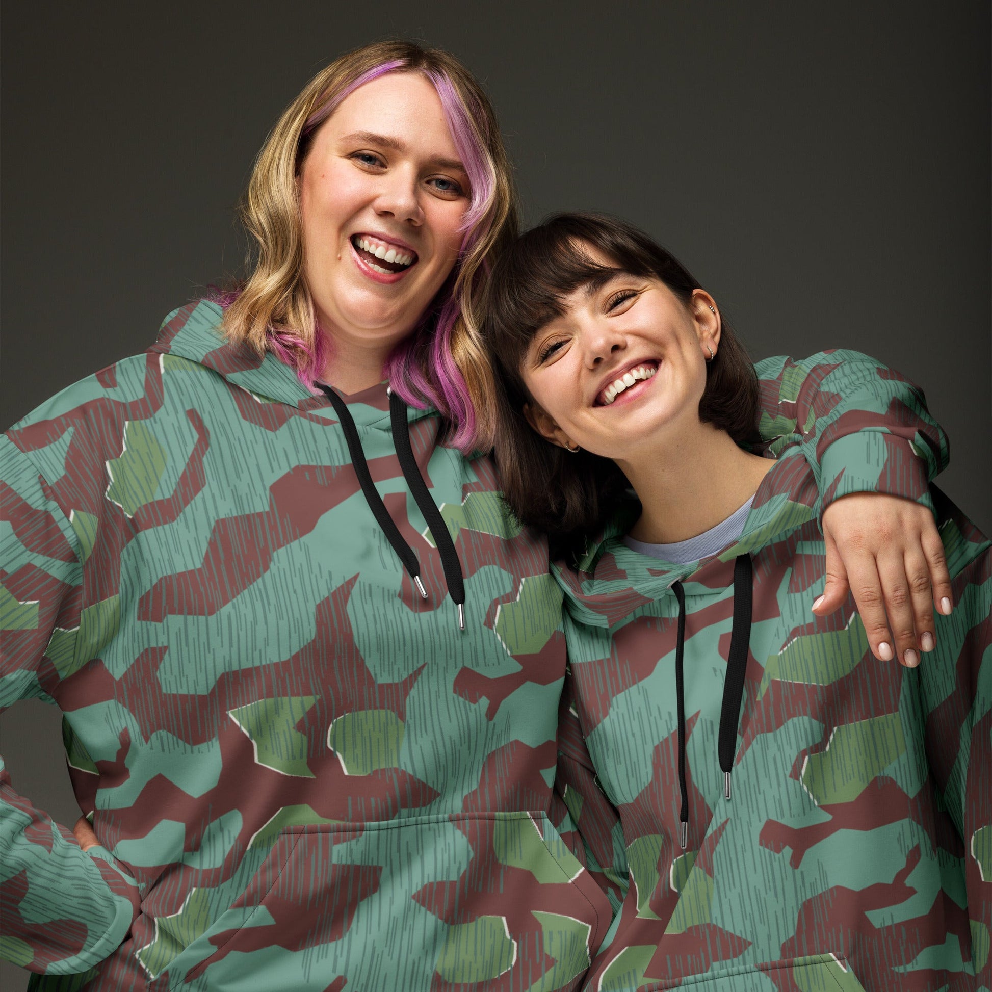 German Splittermuster Wehrmacht 31 Gebirgsjäger CAMO Unisex Hoodie - Hoodies