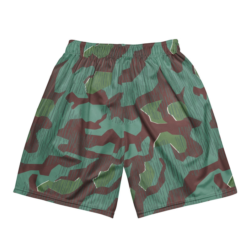 Splittermuster Mountain Troops CAMO Unisex Mesh Shorts