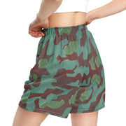 Splittermuster Mountain Troops CAMO Unisex Mesh Shorts