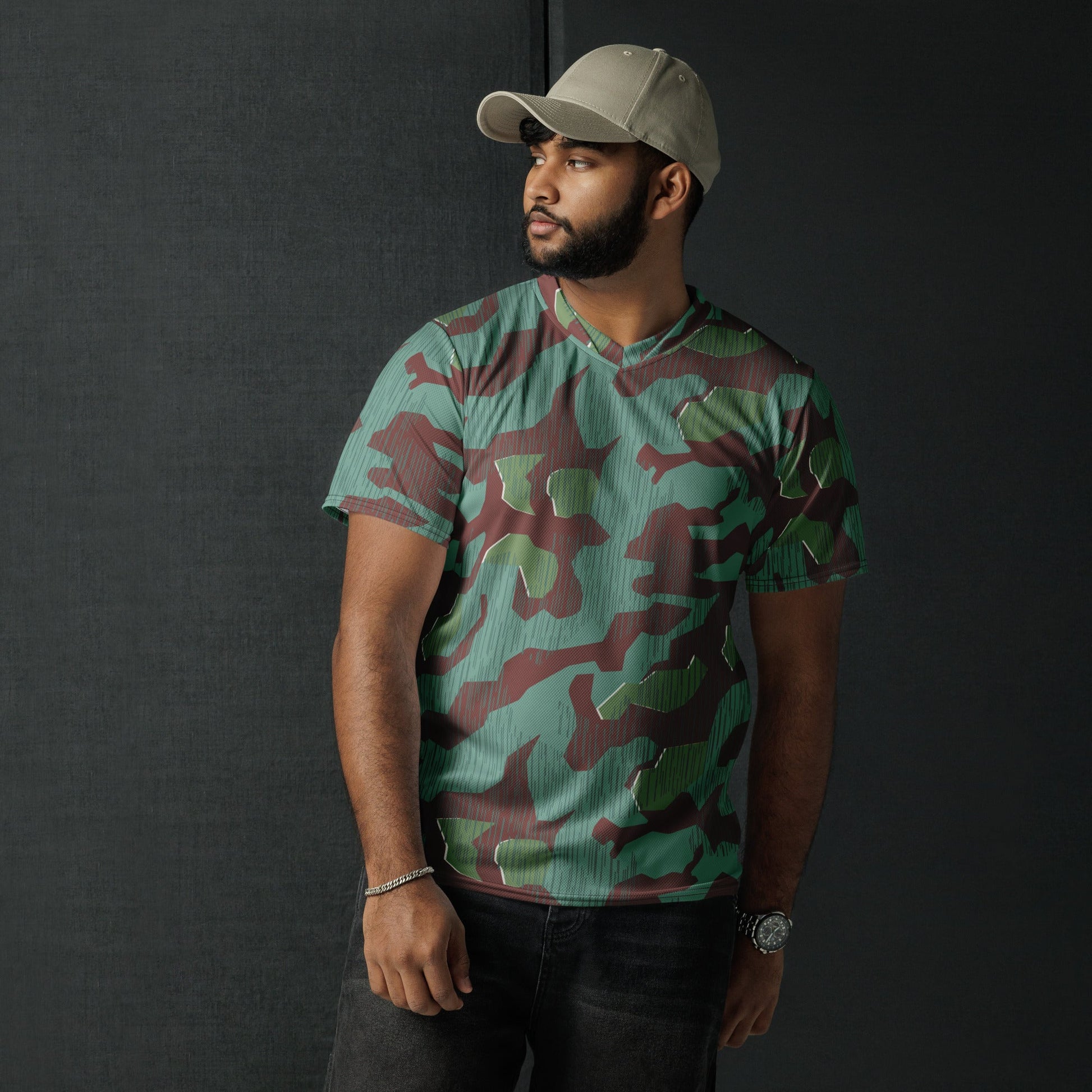 German Splittermuster Wehrmacht 31 Gebirgsjäger CAMO unisex sports jersey - Sports Jerseys