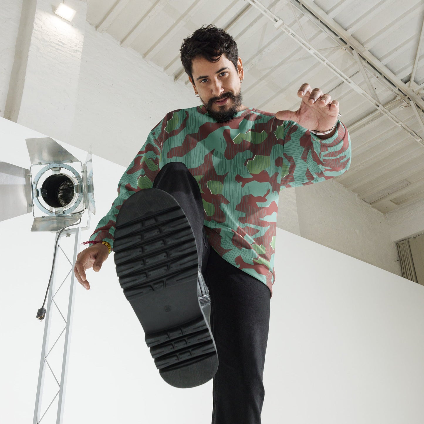 German Splittermuster Wehrmacht 31 Gebirgsjäger CAMO Unisex Sweatshirt - Sweatshirts