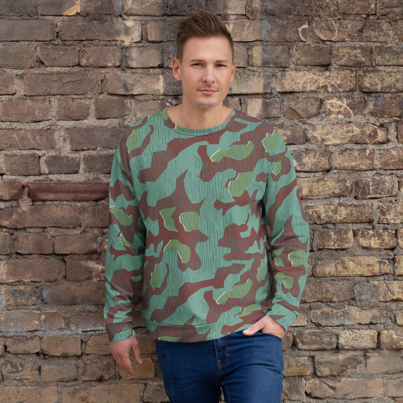 Splittermuster Mountain Troops CAMO Unisex Sweatshirt - 2XS