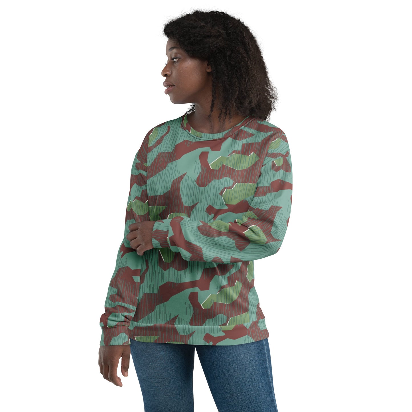 German Splittermuster Wehrmacht 31 Gebirgsjäger CAMO Unisex Sweatshirt - Sweatshirts
