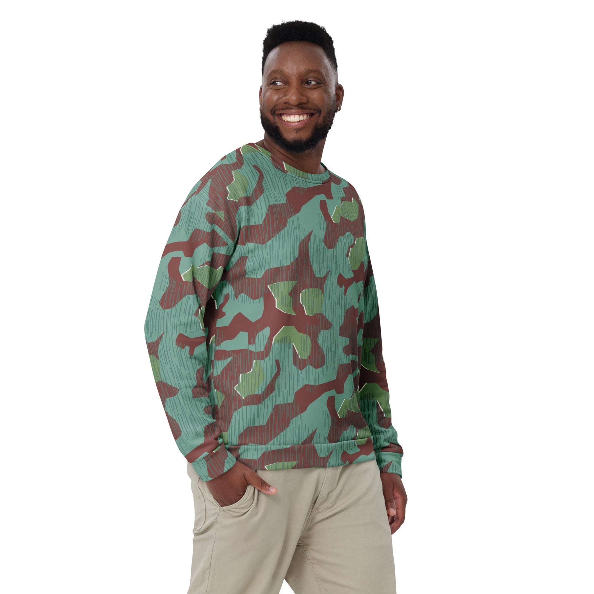 German Splittermuster Wehrmacht 31 Gebirgsjäger CAMO Unisex Sweatshirt - Sweatshirts