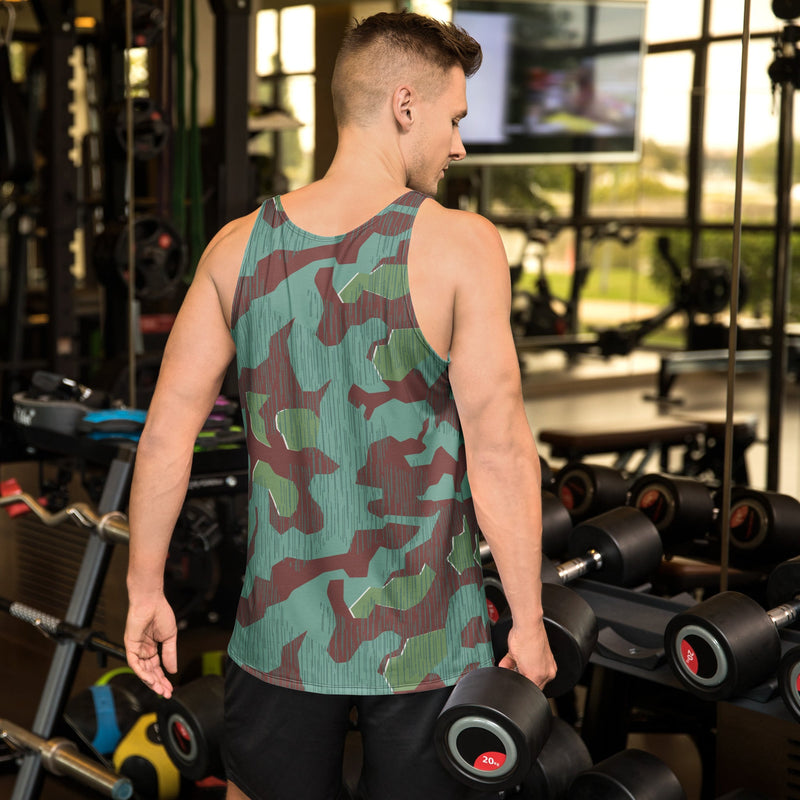 Splittermuster Mountain Troops CAMO Unisex Tank Top