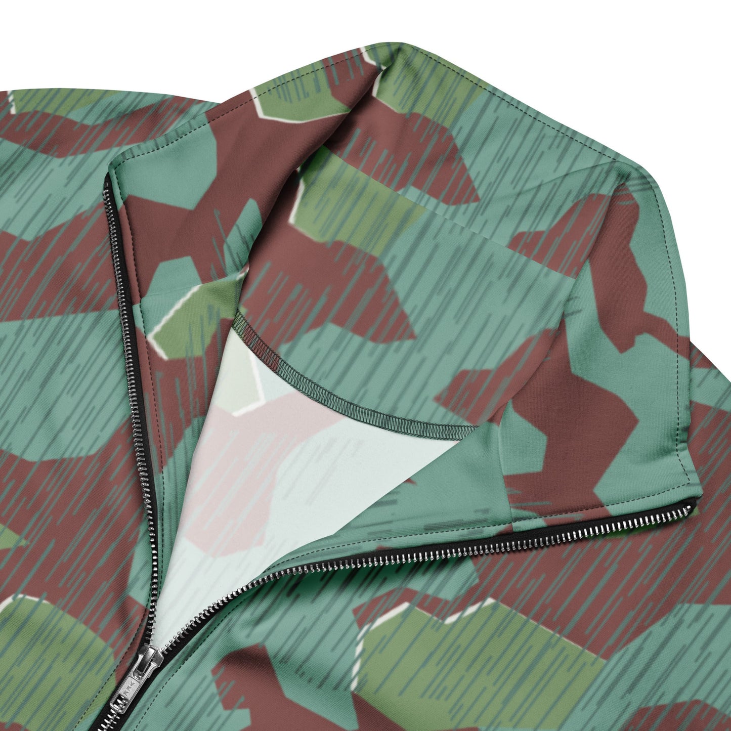 German Splittermuster Wehrmacht 31 Gebirgsjäger CAMO Unisex track jacket - Track Jackets