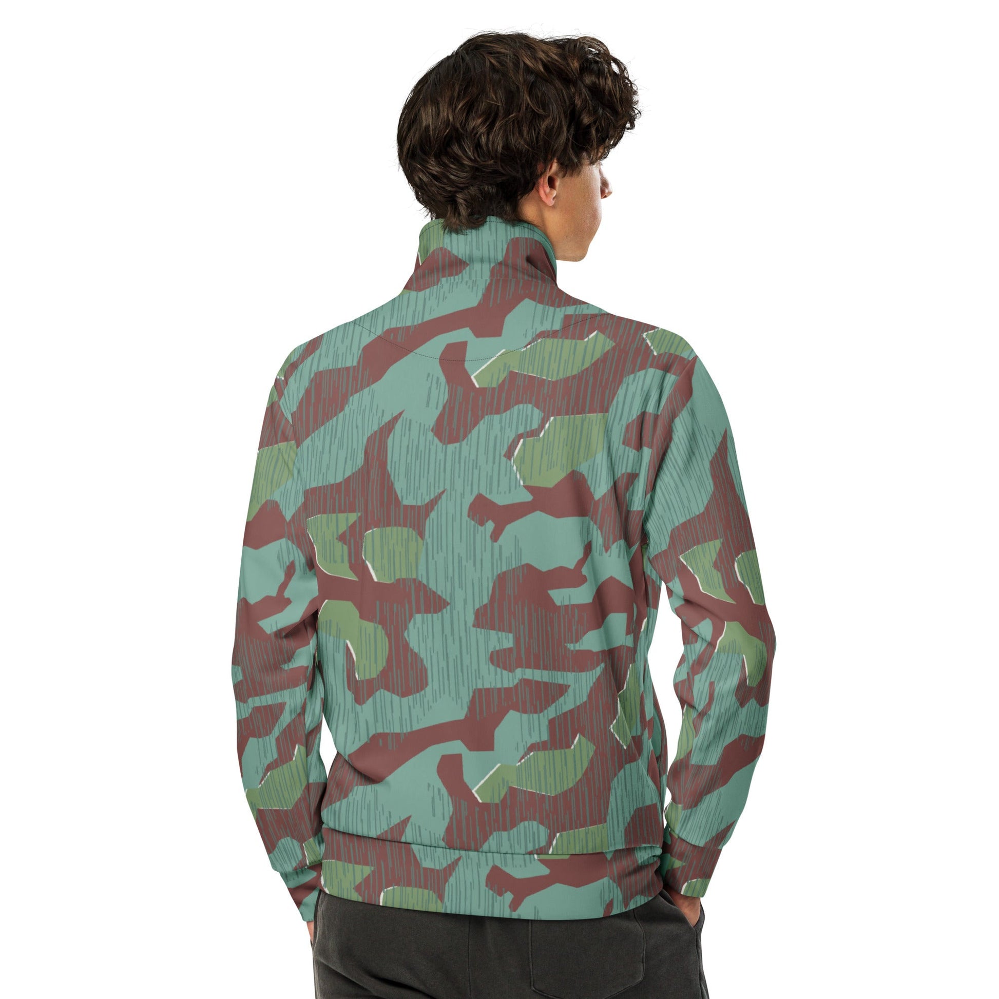 German Splittermuster Wehrmacht 31 Gebirgsjäger CAMO Unisex track jacket - Track Jackets
