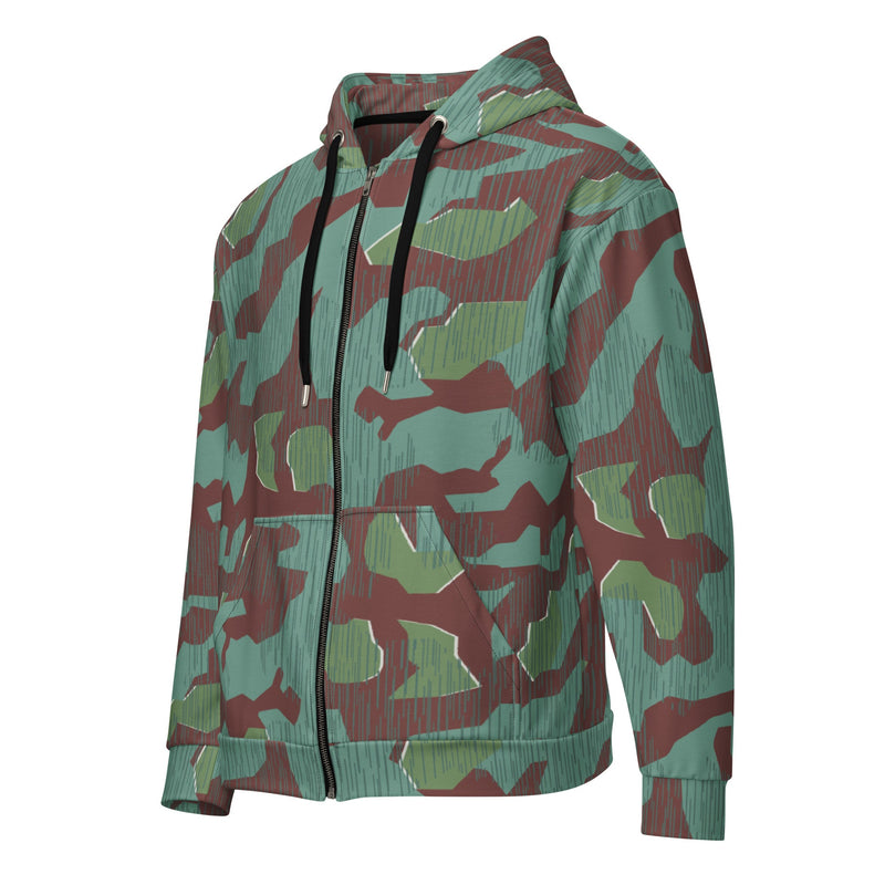 Splittermuster Mountain Troops CAMO Unisex Zip Hoodie