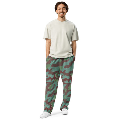 German Splittermuster Wehrmacht 31 Gebirgsjäger CAMO Wide-leg joggers - Joggers